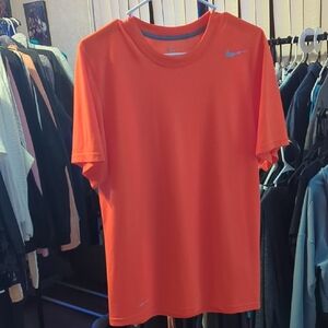 Nike Men's Bright Orange Short Sleeve Tee